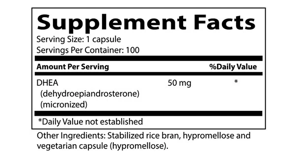DHEA 50mg SR