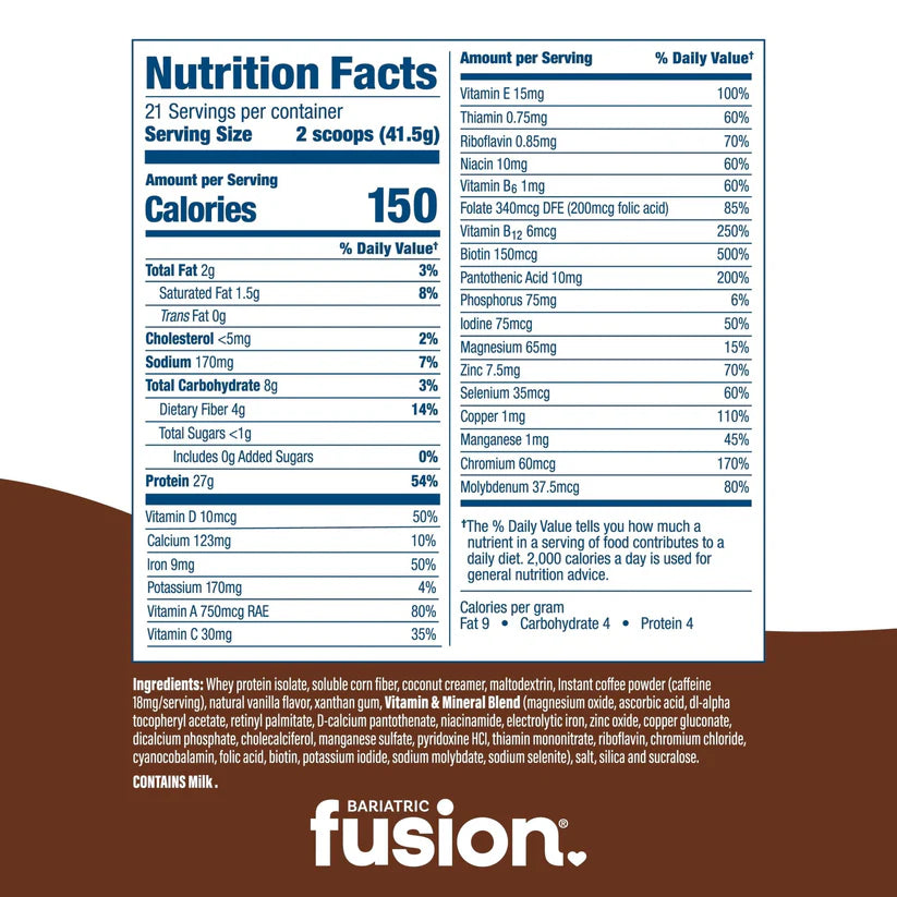 Fusion Protein Powder (Cappuccino)