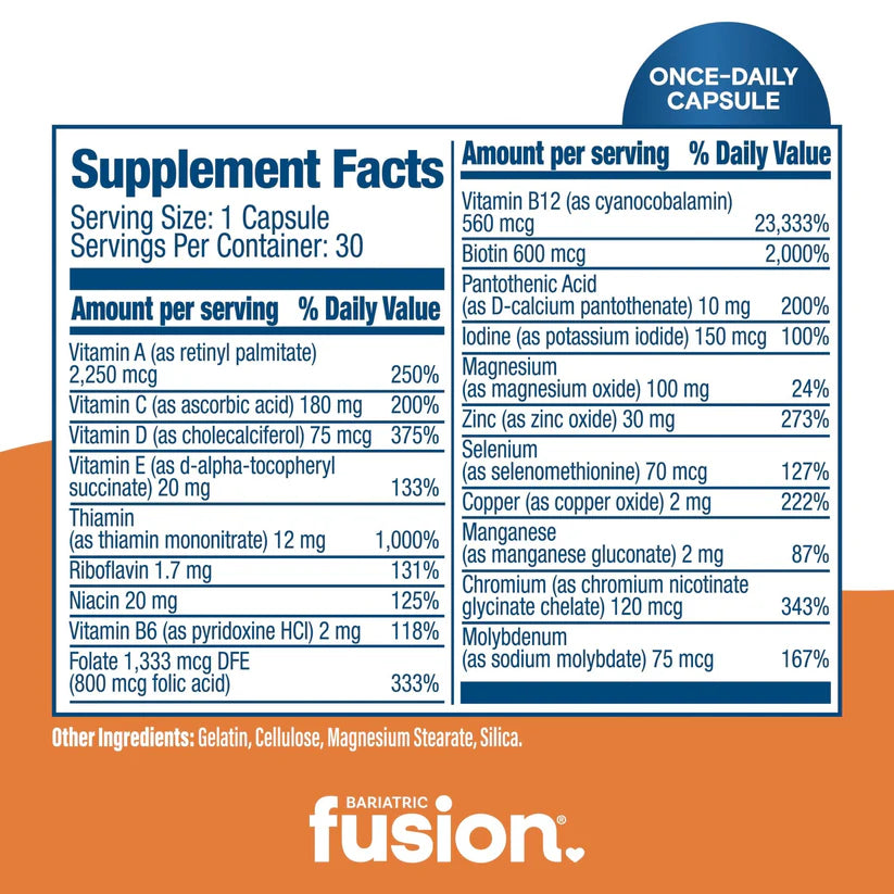 Fusion 1PD Multi Sin Hierro 90 cápsulas