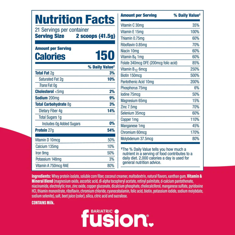 Fusion Protein Powder (Strawberry)