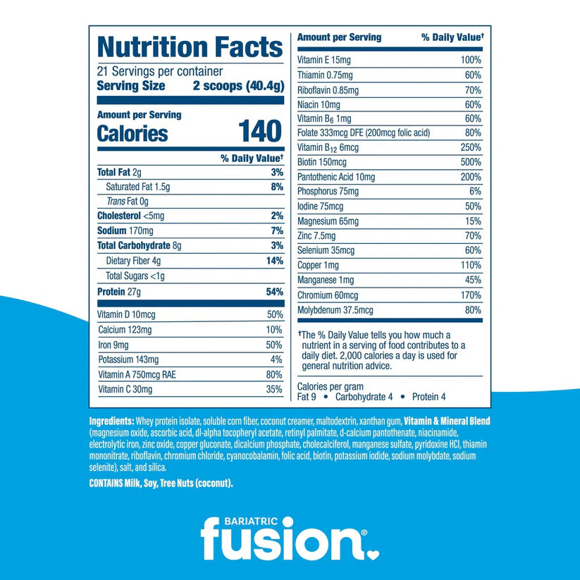 Fusion Protein Powder (Unflavored)