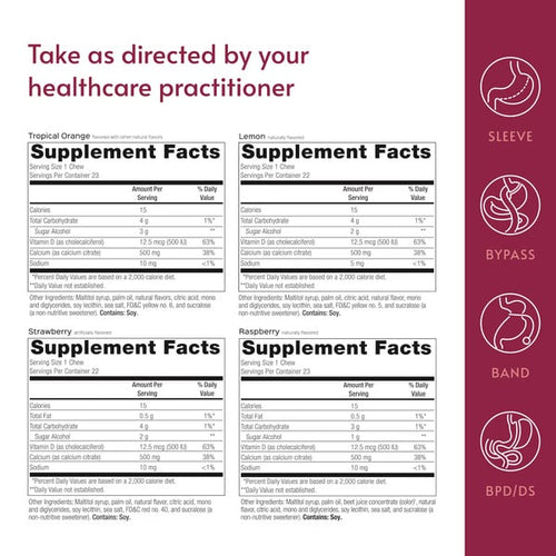 BA Calcium Chews Fruit Mix